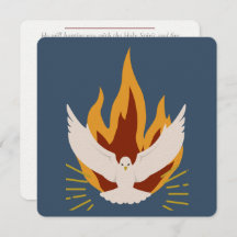 Carte de confirmation - Carré plat