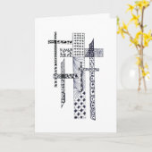 Carte de confirmation de croisement (Fleur jaune)