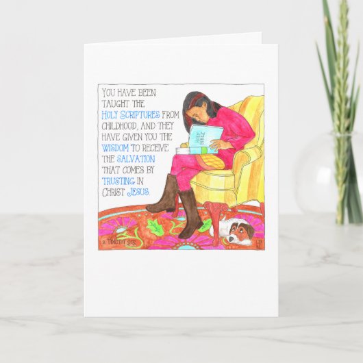 Carte de confirmation des écritures (Devant)