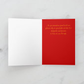 Carte de conformité de foi (Intérieur)