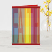 Carte de conformité de foi (Fleur jaune)