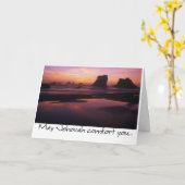 Carte de confort (Fleur jaune)