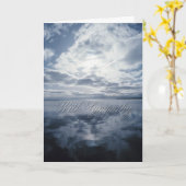 Carte de confort Sky et Water (Fleur jaune)