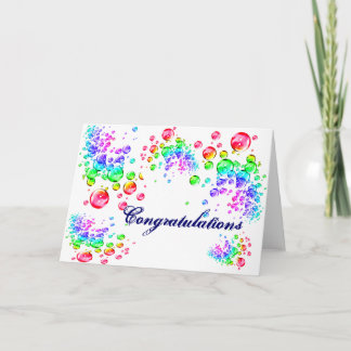 Carte de Congratulations_