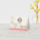 Carte de conscience de cancer du sein (Fleur jaune)