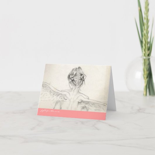 Carte de conscience de cancer du sein (Devant)