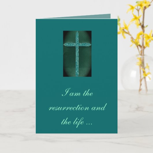 Carte de conscience religieuse (Fleur jaune)