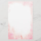 Carte de conseil à la Fête des mariées de thé rose (Dos)