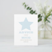 CARTE DE CONSEIL BABY SHOWER (Debout devant)