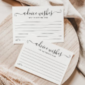 Carte de conseil baby shower | Conseils et souhait