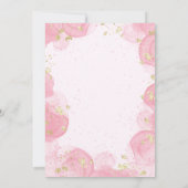 Carte de conseil Baby shower de Parties scintillan (Dos)