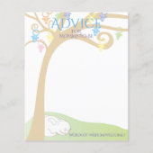 Carte de conseil baby shower Paci Bunny (Devant)