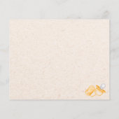 Carte de conseil Baby shower Pizza - Gardien pour  (Dos)
