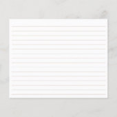 Carte de conseil Baby shower Woodland | Mushr luna (Dos)