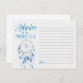 Carte de conseil Blue Dreamcatcher (Devant / Derrière)