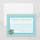 Carte de conseil Calypso (Devant / Derrière)