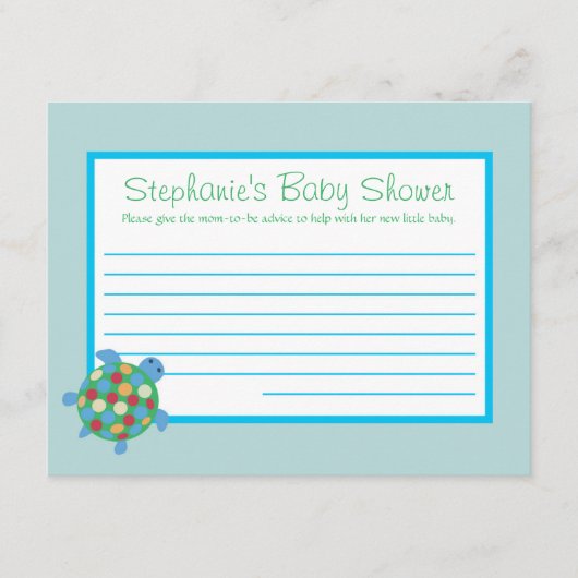 Carte de conseil Calypso (Devant)