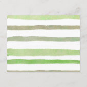 Carte de conseil Dinosaur vert fleuri (Dos)