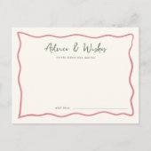 Carte de conseil Dolce Vita Fête des mariées (Devant)