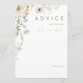 Carte de conseil du Mariage de prairie de Fleur sa (Devant)