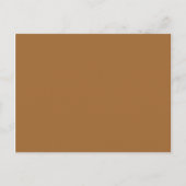 Carte de conseil écrit vient de se marier couple (Dos)