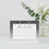 Carte de conseil écrite du Mariage de diamant d'hi (Debout devant)
