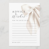 Carte de conseil et de souhaits de Fête des mariée (Devant)