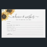 Carte de conseil Mariage de fleurs de tournesol Eu<br><div class="desc">Créez un Sunflower Floral moderne et Eucalyptus mariage des voeux et carte de conseil avec ce modèle mignon avec un beau bouquet floral rustique avec une typographie simple moderne. CONSEIL : Des cartes de suite mariage comme RSVP, des programmes de mariage, des bannières, des tapisseries, des étiquettes cadeaux, des affiches,...</div>