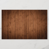 Carte de conseil Mariage en bois rustique et dente (Dos)