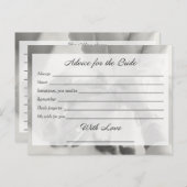 Carte de conseil nuptiale (Devant / Derrière)