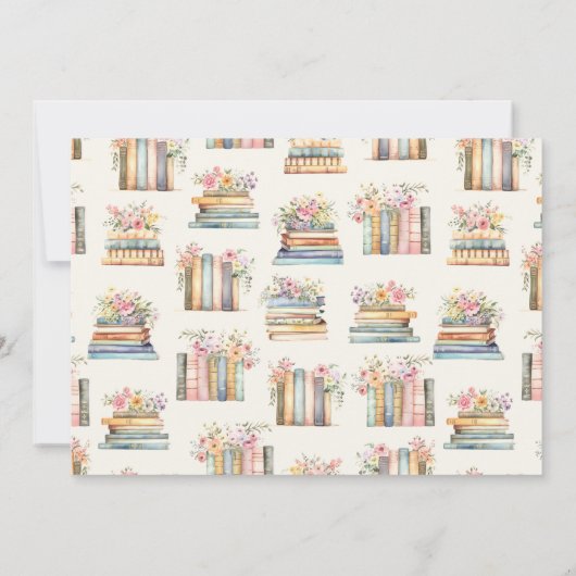 Carte de conseil pour bébé thème du livre (Dos)