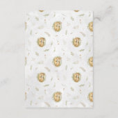 Carte de conseil pour bébés | Renard des bois (Dos)