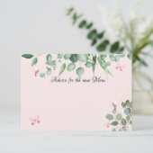 Carte de conseil pour les plantes forestières (Debout devant)