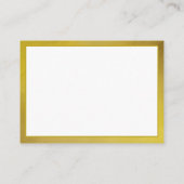 Carte de conseil pour maman en or vierge Mariage,  (Dos)