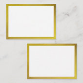 Carte de conseil pour maman en or vierge Mariage,  (Devant / Derrière)