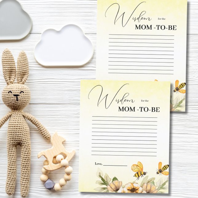 Carte de conseil pour maman-to-be de Little Honey  (Créateur téléchargé)