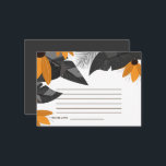 Carte de conseil pour Mariage Fleur sauvage coloré<br><div class="desc">C'est la belle élégante carte de conseil Mariage fleur sauvage. Cette carte-conseil fleur sauvage colorée est parfaite pour votre mariage d'été simple et fantaisiste en arc-en-ciel boho. Il est parfait comme des cartes mariages,  cartes de visite et plus. Cliquez sur le bouton customiser pour personnaliser le design.</div>