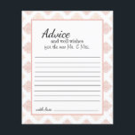 Carte de conseil Soft Peachy Blush Damask<br><div class="desc">Les tons pastel et doux ajoutent une touche de romantisme à votre papeterie. Personnalisez notre superbe papeterie avec vos détails de l'événement facilement et rapidement, appuyez simplement sur le bouton customiser. La coordination à l'envers est incluse. Les articles correspondants pour compléter votre collection d'événements sont disponibles dans notre boutique Zazzle!...</div>