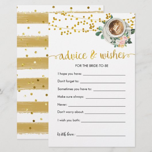 Carte de conseil sur la Fête des mariées de brassa (Devant / Derrière)