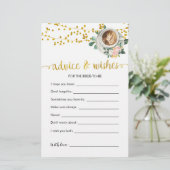 Carte de conseil sur la Fête des mariées de brassa (Debout devant)