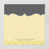 Carte de conseil sur la Fête des mariées de théièr (Dos)