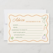 Carte de conseil sur la Fête des mariées du marché (Devant)