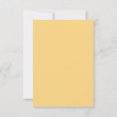 Carte de conseil sur le Baby shower de Bumblebee (Dos)