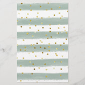 Carte de conseil Sweet Little Lamb Green (Dos)