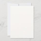 Carte de conseils de douche de mariée Café L'amour (Dos)