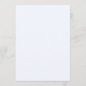 Carte de conseils de mariage à l'écriture manuscri (Dos)