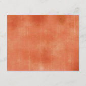 Carte de conseils floraux en terre cuite citrouill (Dos)