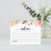 Carte de conseils pour la future maman pour la fêt (Debout devant)