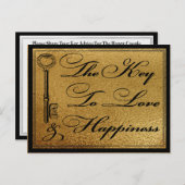 Carte De Conseils Pour Les Clients mariages Pour L (Devant / Derrière)