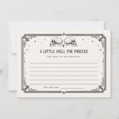 Carte de conseils pour une fête de mariage d'Hallo (Devant)